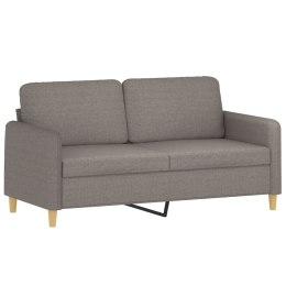  Sofa 2-osobowa, kolor taupe, 140 cm, tapicerowana tkaniną Lumarko! Lumarko!