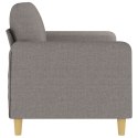 Sofa 2-osobowa, kolor taupe, 140 cm, tapicerowana tkaniną Lumarko! Lumarko!
