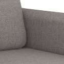  Sofa 2-osobowa, kolor taupe, 140 cm, tapicerowana tkaniną Lumarko! Lumarko!