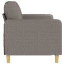 Sofa 3-osobowa, kolor taupe, 180 cm, tapicerowana tkaniną Lumarko! Lumarko!