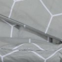 Zestaw pościeli, szary, 200x220 cm, bawełna Lumarko! Lumarko!