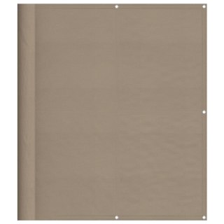  Parawan balkonowy, taupe, 120x800 cm, 100% poliester Oxford Lumarko! Lumarko!