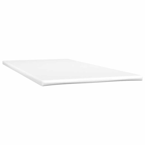 Łóżko kontynentalne z materacem i LED, ciemnozielone, 120x190cm Lumarko! Lumarko!