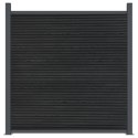 Panel ogrodzeniowy, szary, 699x186 cm, WPC Lumarko! Lumarko!
