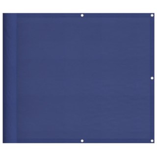  Parawan balkonowy, niebieski, 90x1000 cm, 100% poliester Oxford Lumarko! Lumarko!