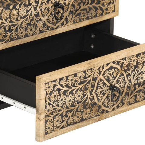 Szafka nocna, 50x33x60 cm, lite drewno mango Lumarko! Lumarko!