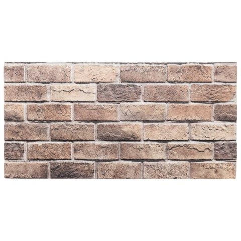  Panele ścienne 3D, 10 szt., brązowe, 100x50 cm, EPS Lumarko! Lumarko!