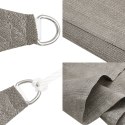  Żagiel przeciwsłoneczny, 160 g/m², jasnoszary, 3,6x3,6x3,6 m Lumarko! Lumarko!