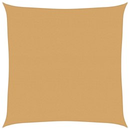 Żagiel przeciwsłoneczny, 160 g/m², piaskowy, 4x4 m, HDPE Lumarko! Lumarko!