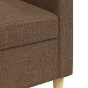  Sofa 3-osobowa, brązowa, 210 cm, tapicerowana tkaniną Lumarko! Lumarko!