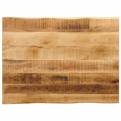  Blat stołu z naturalną krawędzią, 70x60x3,8 cm, drewno mango Lumarko! Lumarko!