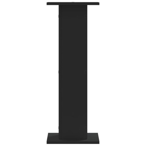  Podstawki pod głośniki, 2 szt., czarne, 30x30x80 cm Lumarko! Lumarko!