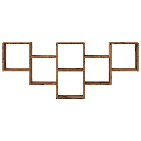  Półka ścienna, stare drewno, 159x18x66 cm Lumarko! Lumarko!