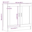  Szafka na książki, stare drewno, 82,5x30,5x80 cm Lumarko! Lumarko!