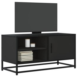  Szafka pod telewizor, czarna, 80x34,5x40 cm Lumarko! Lumarko!