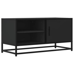  Szafka pod telewizor, czarna, 80x34,5x40 cm Lumarko! Lumarko!
