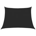 Żagiel przeciwsłoneczny, 160 g/m², czarny, 4/5x3 m, HDPE Lumarko! Lumarko!