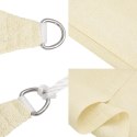 Żagiel przeciwsłoneczny, 160 g/m², kremowy, 5x8 m, HDPE Lumarko! Lumarko!