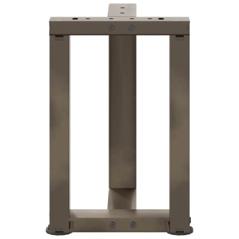  Nogi do stolika kawowego, 2 szt., 38x25x(42-43) cm, stal Lumarko! Lumarko!