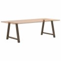 Nogi do stolika kawowego, 2 szt., 90x(72-73) cm, stal Lumarko! Lumarko!