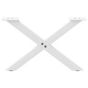  Nogi do stolika kawowego, 2 szt., biale, 50x(30-31) cm, stal Lumarko! Lumarko!