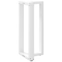  Nogi do stołu barowego, 2 szt., białe, 40x35x(90-91) cm, stal Lumarko! Lumarko!