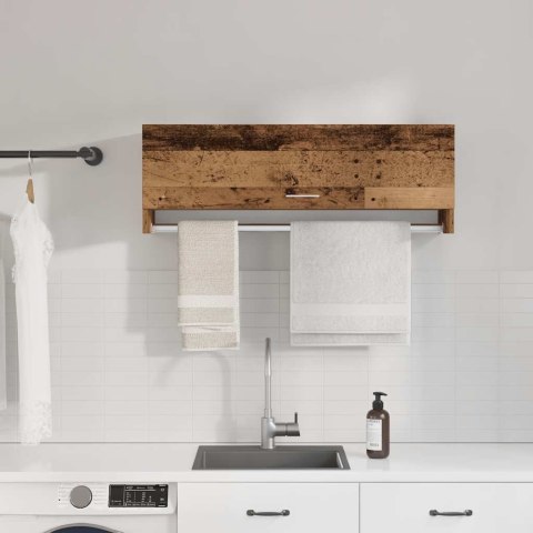 Szafka, stare drewno, 100x32,5x35 cm, materiał drewnopochodny Lumarko! Lumarko!