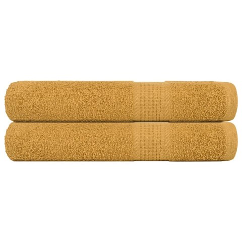 Ręczniki do sauny 2 szt. Złoty 80x200 cm 360 gsm 100% bawełna Lumarko! Lumarko!
