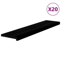  Stopnie schodowe, 20 szt. brązowe 110x30x2cm lite drewno dębowe Lumarko! Lumarko!