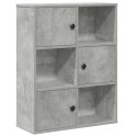  Regał, szarość betonu, 60x24x76,5 cm, materiał drewnopochodny Lumarko! Lumarko!