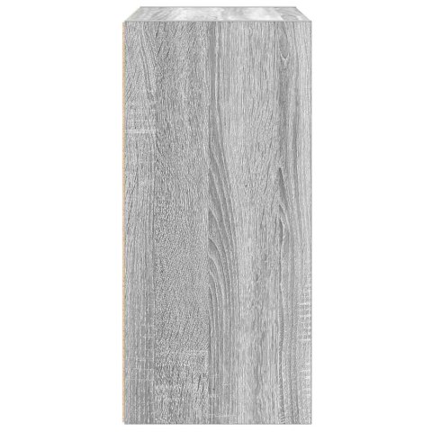  Regał, szary dąb sonoma, 31x24x52 cm, materiał drewnopochodny Lumarko! Lumarko!