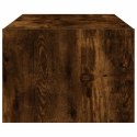  Szafka pod TV z LED, przydymiony dąb, 100x35,5x25 cm Lumarko! Lumarko!