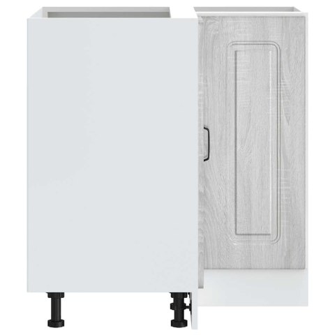  Narożna szafka kuchenna dolna, Kalmar, szary dąb sonoma Lumarko! Lumarko!