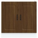 Szafka pod zlewozmywak, Kalmar, brązowy dąb, 80x46x81,5 cm Lumarko! Lumarko!
