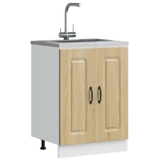  Szafka pod zlewozmywak, Kalmar, dąb sonoma, 60x46x81,5 cm Lumarko! Lumarko!