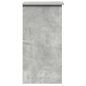 Biurko z półkami, szarość betonu, 84x40x78 cm Lumarko! Lumarko!