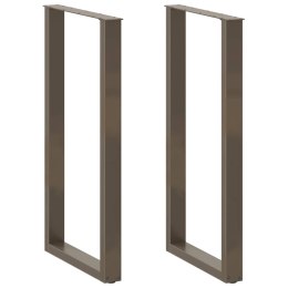  Nogi do stolika kawowego 2 szt. naturalna stal 60x(100-111) cm Lumarko! Lumarko!