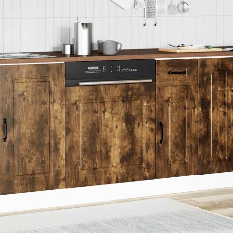  Panel do zmywarki, Kalmar, przydymiony dąb, 60x1,5x67 cm Lumarko! Lumarko!