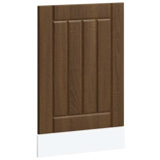  Panel do zmywarki, Lucca, brązowy dab, materiał drewnopochodny Lumarko! Lumarko!