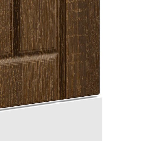 Panel do zmywarki, Lucca, brązowy dab, materiał drewnopochodny Lumarko! Lumarko!