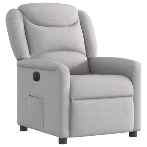  Elektryczny fotel rozkładany Cloud Grey Fabric Lumarko! Lumarko!