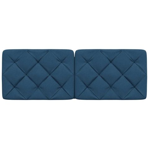  Poduszka na wezgłowie, niebieska, 120 cm, tkanina Lumarko! Lumarko!