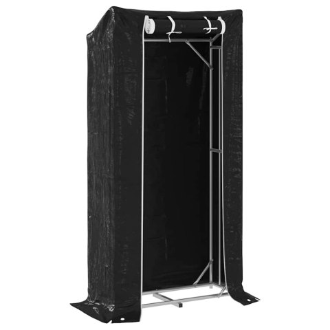  Stojak na drewno opałowe z drutem stalowym, 100x40x200 cm Lumarko! Lumarko!