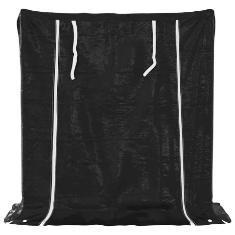 Stojak na drewno opałowe z drutem stalowym, 100,5x40,5x110,5 cm Lumarko! Lumarko!