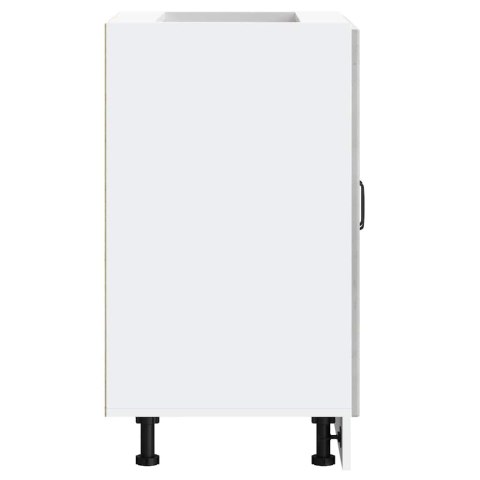 Szafka dolna pod zlew "Lucca" Beton Szary Drewno klejone Lumarko! Lumarko!