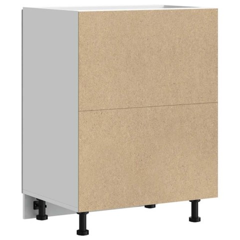 Szafka dolna pod zlew "Lucca" Beton Szary Drewno klejone Lumarko! Lumarko!