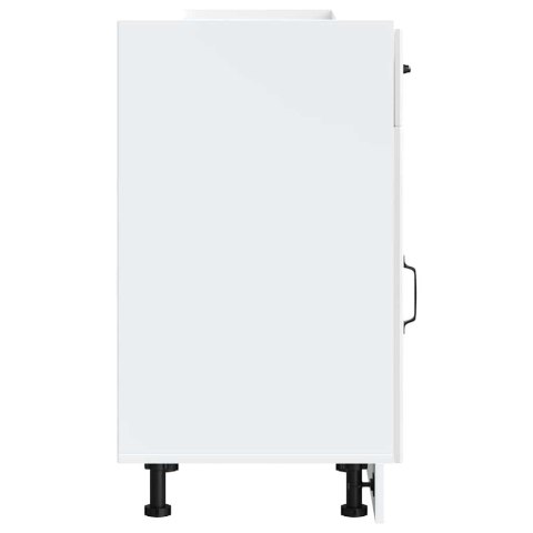  Szafka kuchenna dolna "Lucca" biała, materiał drewnopochodny Lumarko! Lumarko!