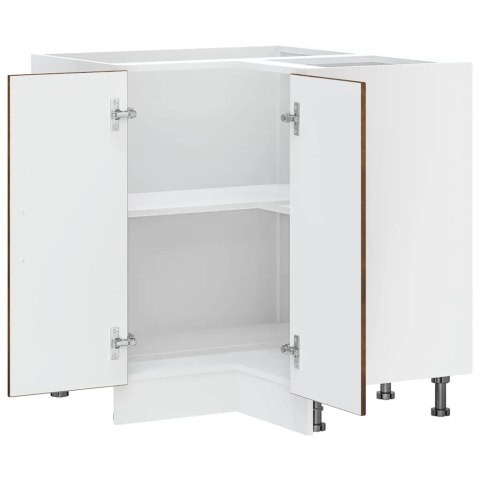 Narożna szafka kuchenna dolna Lucca dąb wędzony drewno klejone Lumarko! Lumarko!