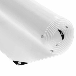  Przezroczysta plandeka z oczkami 6x6 m PVC Lumarko! Lumarko!