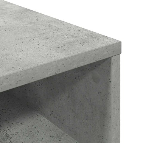  Regał, betonowy szary, 34x31x80 cm, materiał drewnopochodny Lumarko! Lumarko!